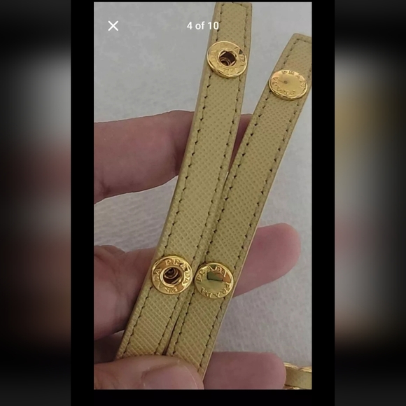 AUTHENTIC PRADA Chain Strap "ONLY" for saffiano wallets - Picture 3 of 16